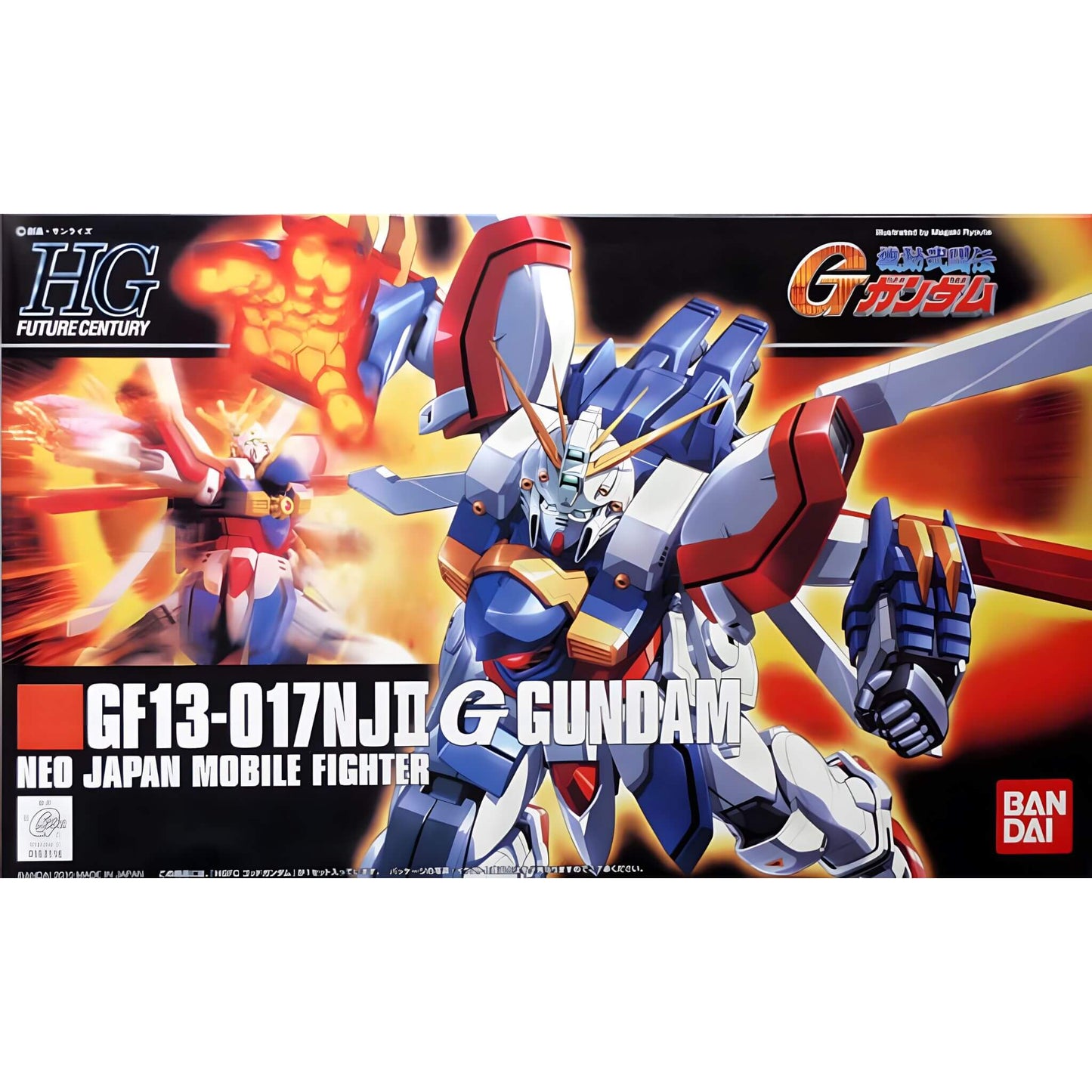Bandai God Gundam HGFC Model Kit p8