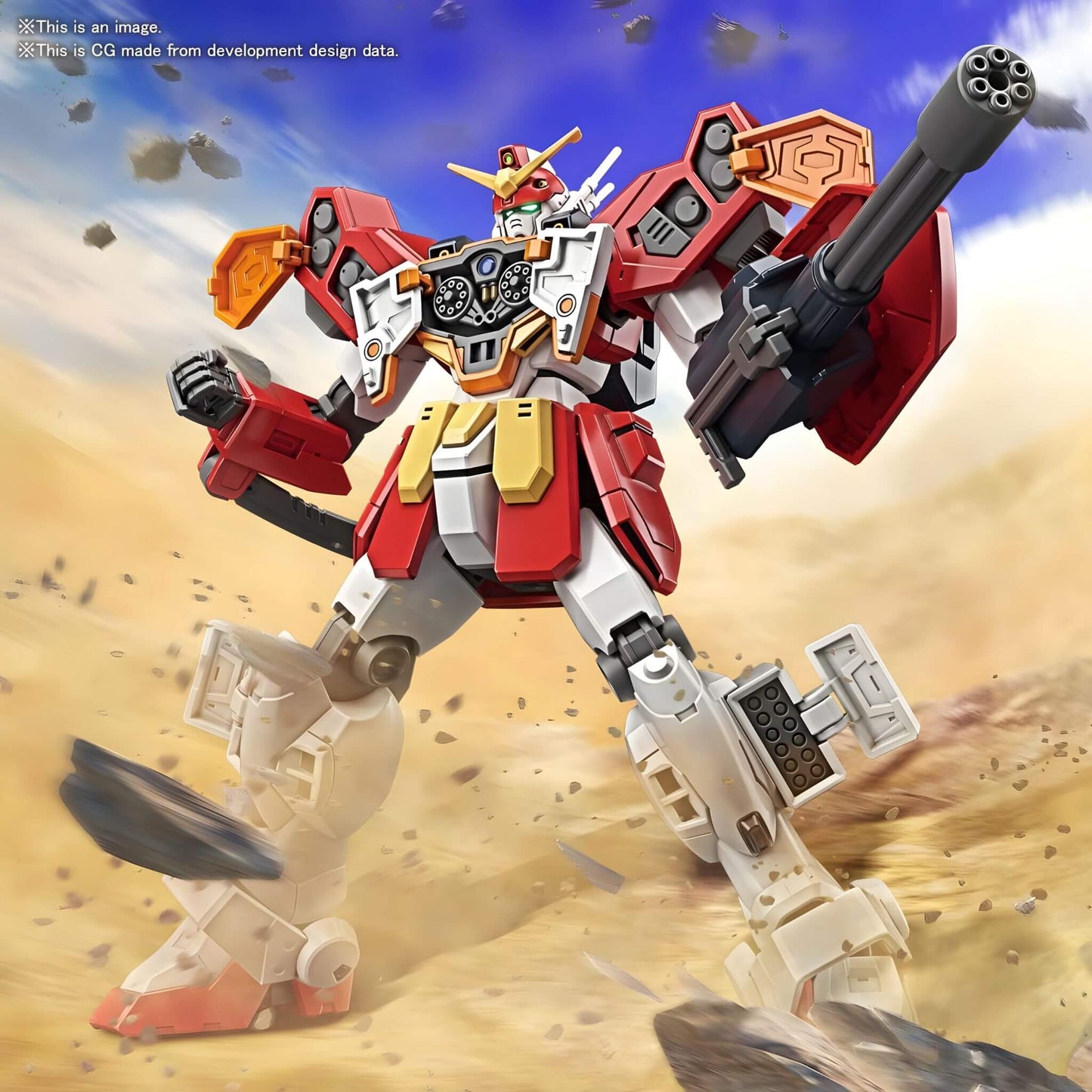 Bandai Gundam Wing #236 Gundam Heavyarms HGAC 1/144 Model Kit