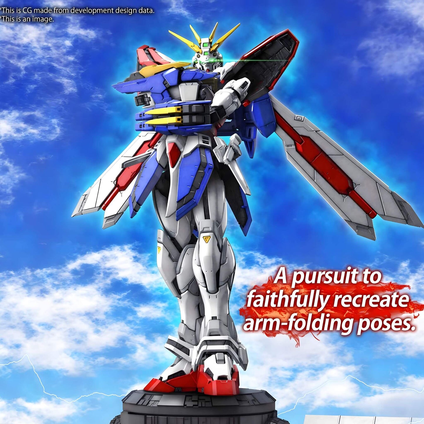 Bandai Mobile Fighter God Gundam RG 1/144 Model Kit p15