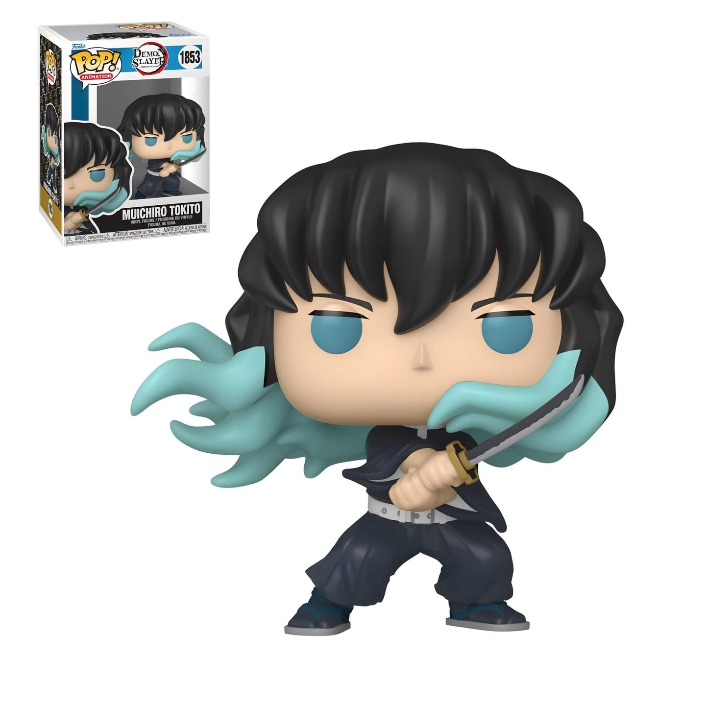 Funko Pop Demon Slayer Muichiro Attack Vinyl Figure p5