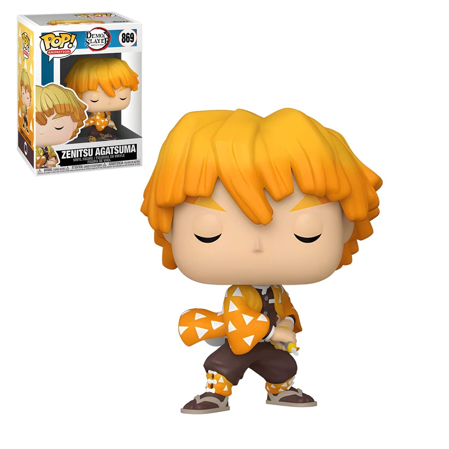 Funko Pop Demon Slayer Zenitsu Agatsuma Vinyl Figure p5