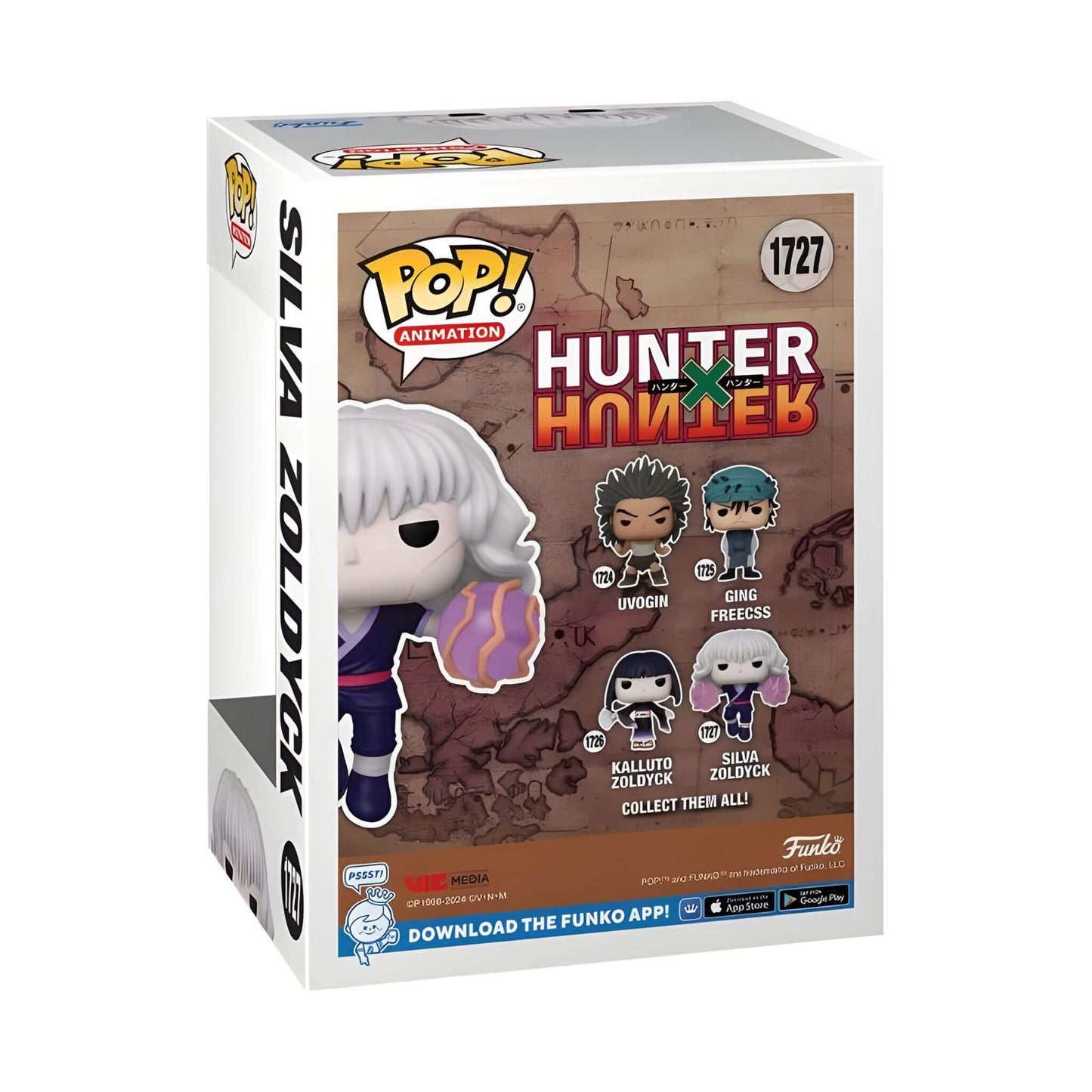 Funko Pop Hunter x Hunter Silva Zoldyck Vinyl Figure p4