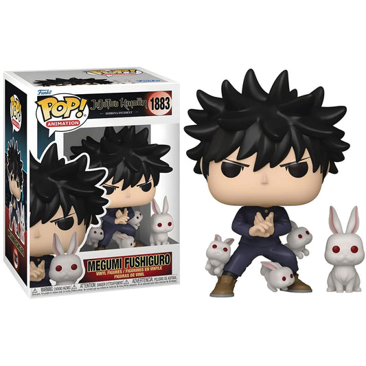 Funko Pop Jujutsu Kaisen Megumi Fushiguro with Rabbits Vinyl Figure p1
