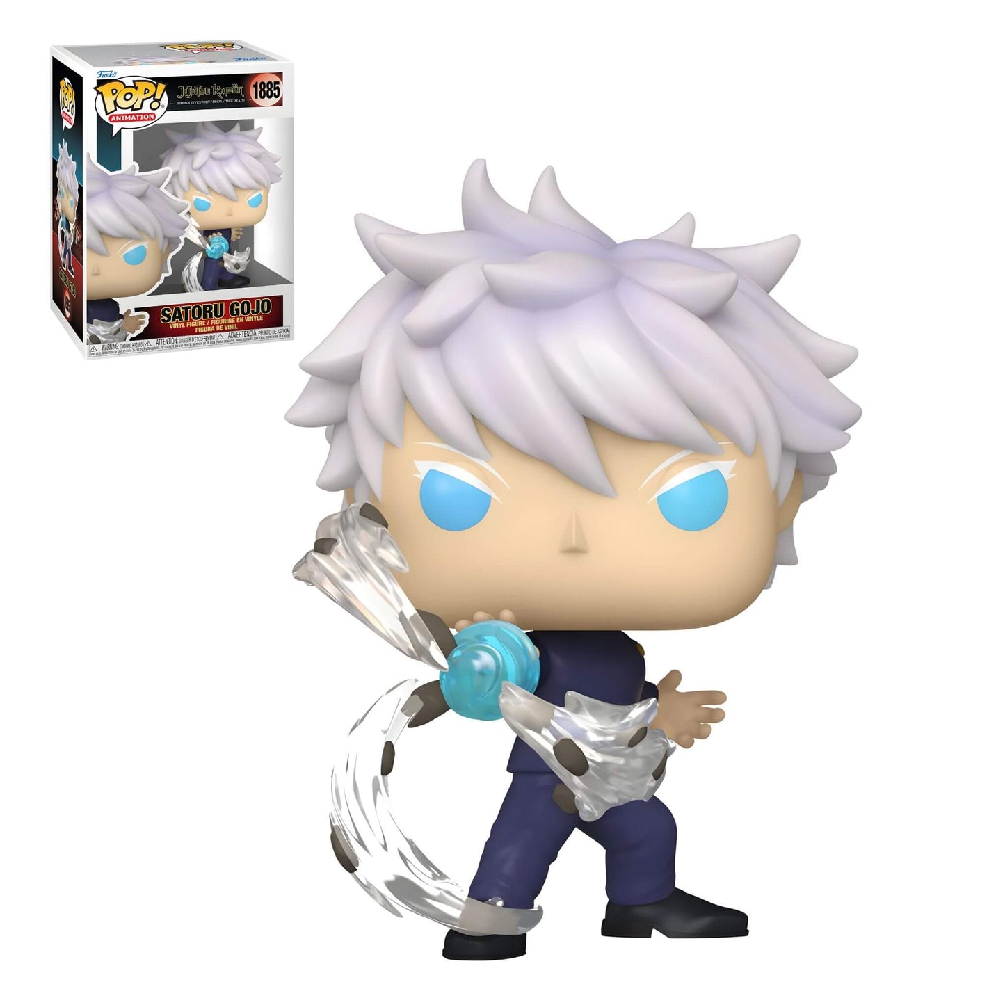 Funko Pop Jujutsu Kaisen Satoru Gojo (Cursed Technique Lapse Blue) Vinyl Figure p4