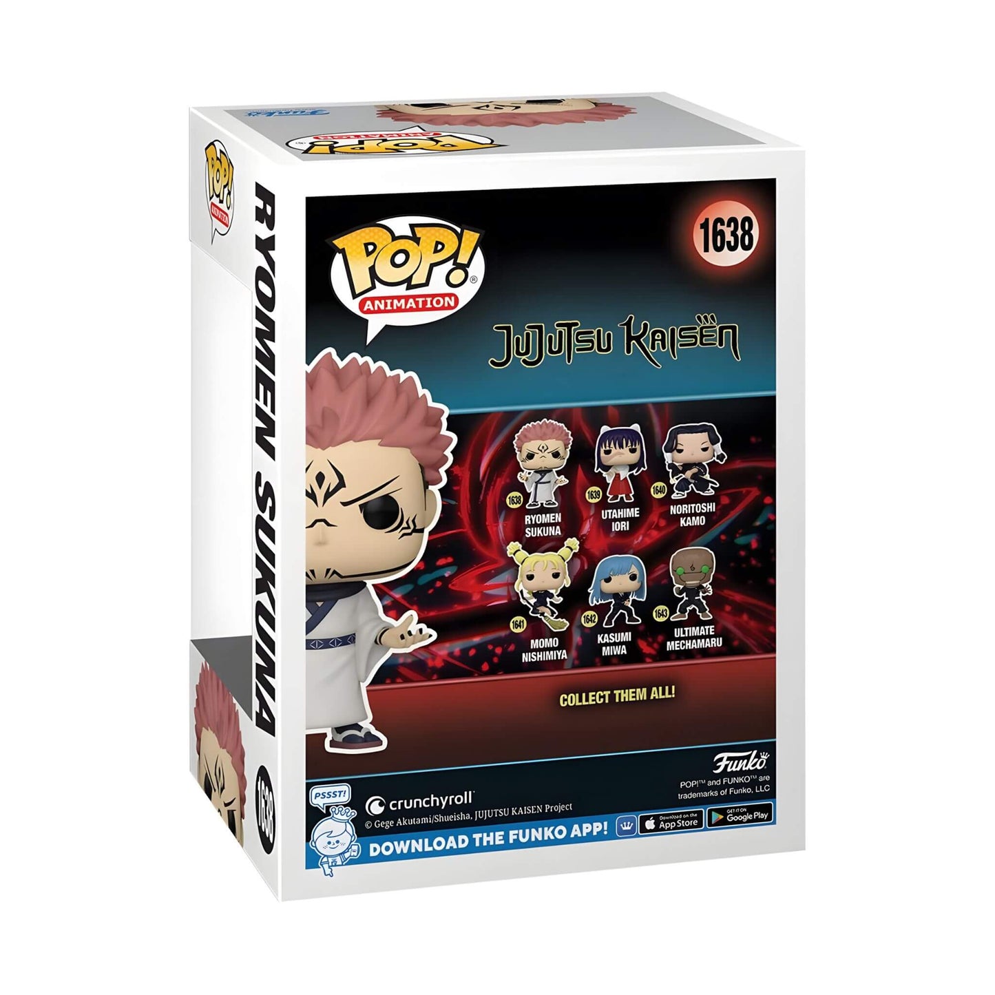 Funko Pop! Jujutsu Kaisen Ryomen Sukuna Vinyl Figure #1638