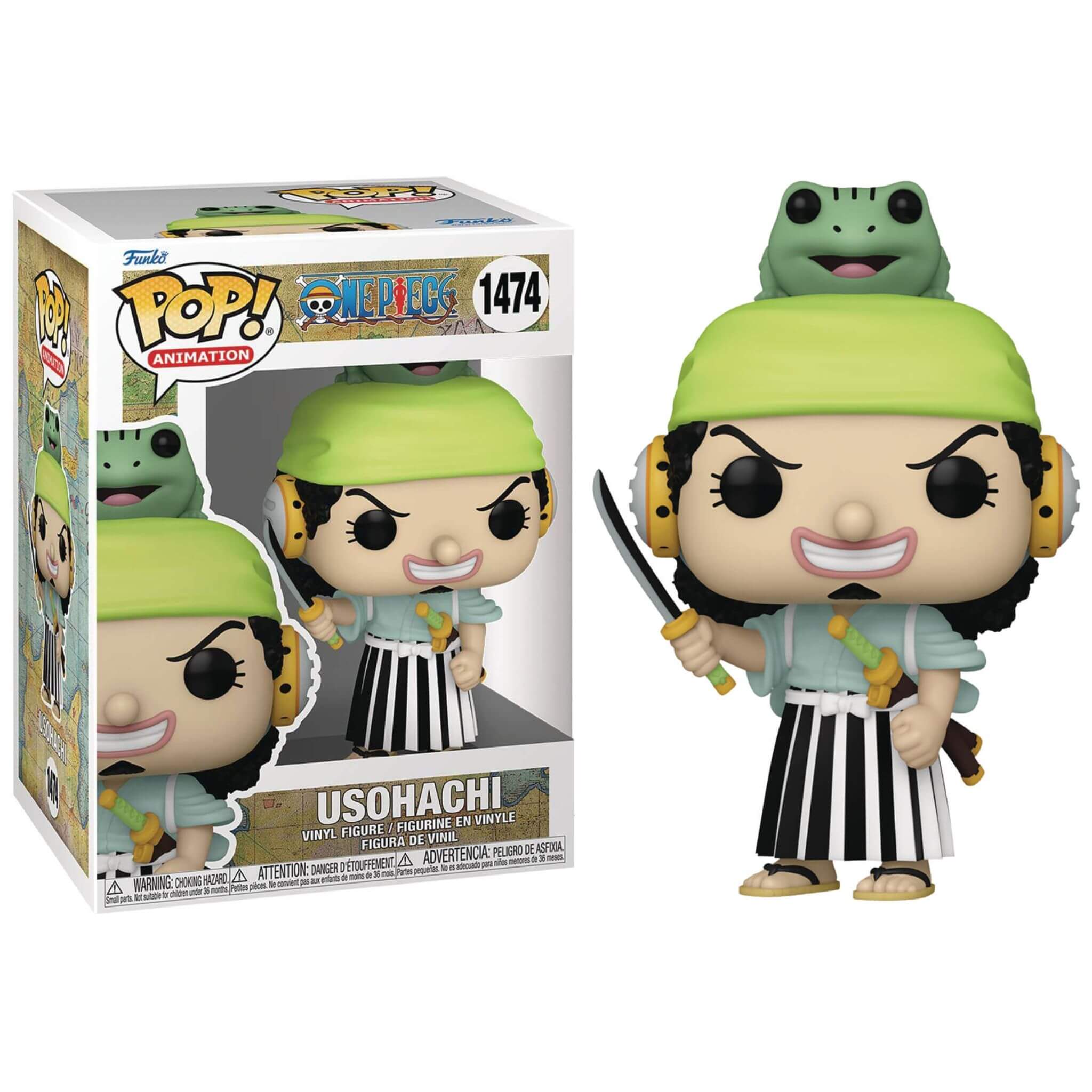 Funko Pop Animation One Piece Usohachi (Usopp Wano) Vinyl Figure