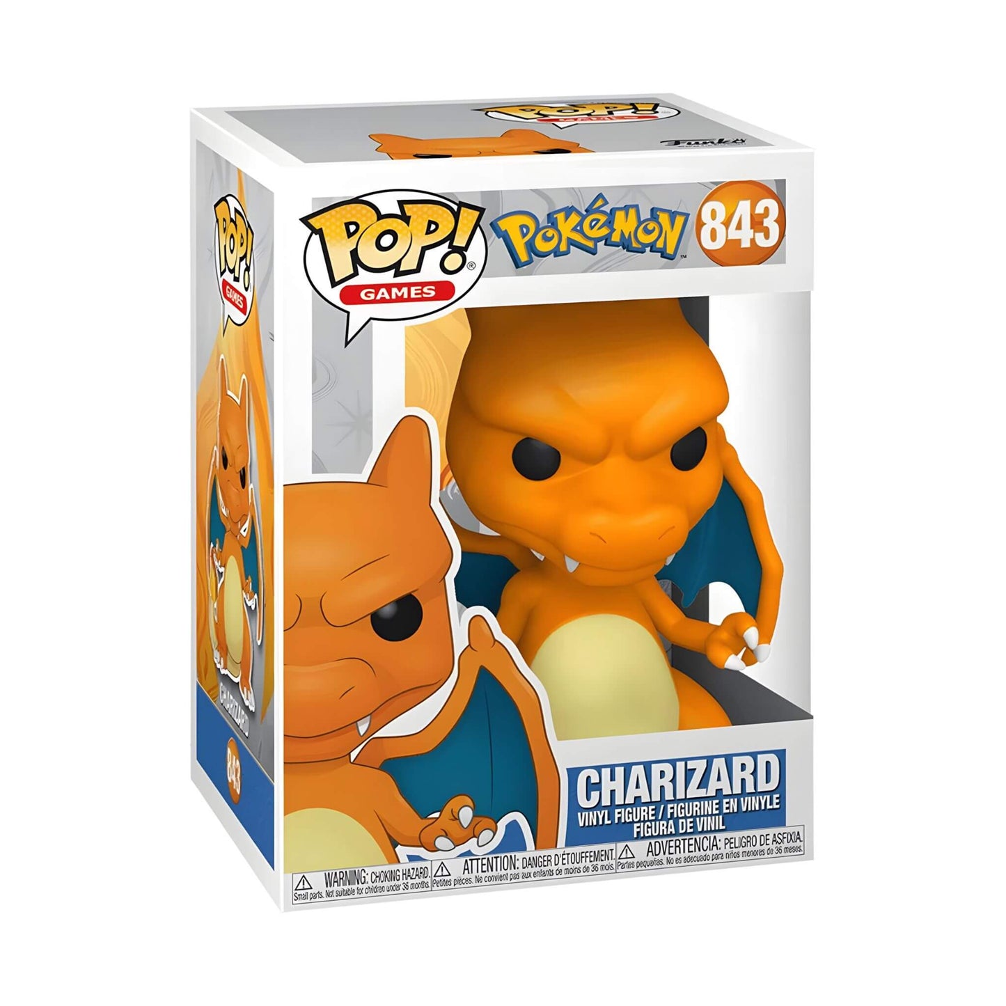 Funko Pop Games: Pokemon S7 Charizard Vinyl Figure, 3.75" Tall