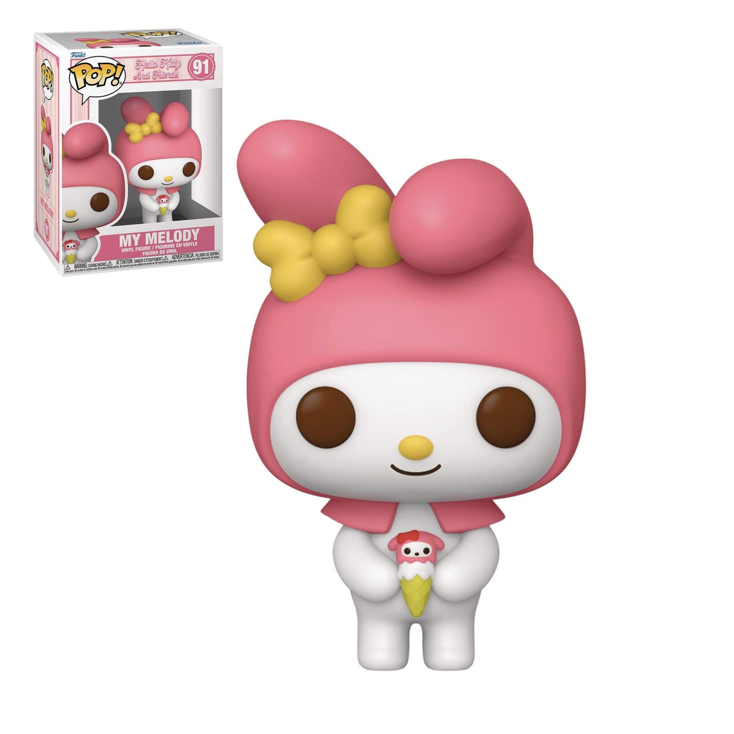 Funko Pop Sanrio Hello Kitty and Friends My Melody with Ice Cream Vinyl Figure p5