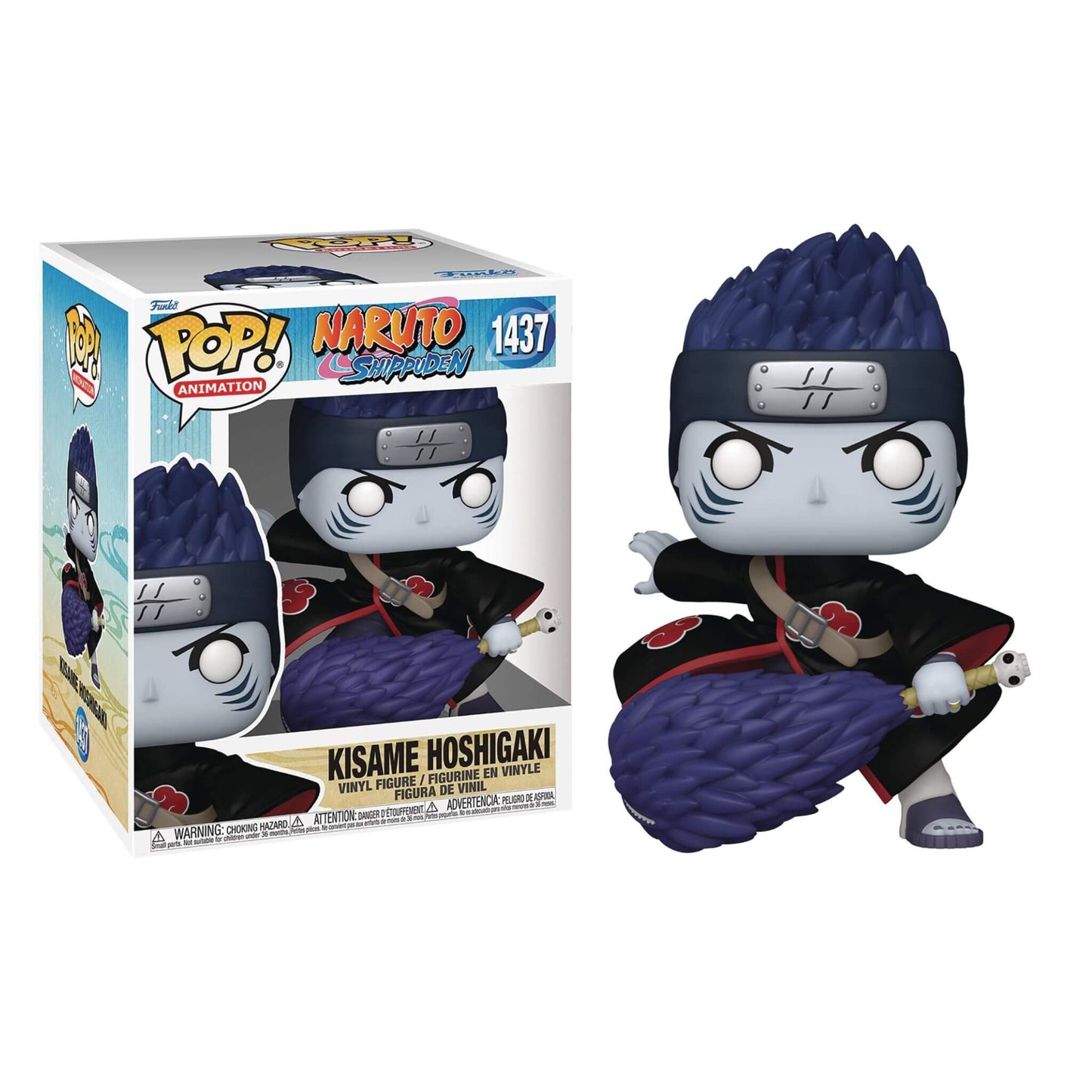 Funko Pop Super - Naruto Shippuden Kisame Vinyl Figure and Box