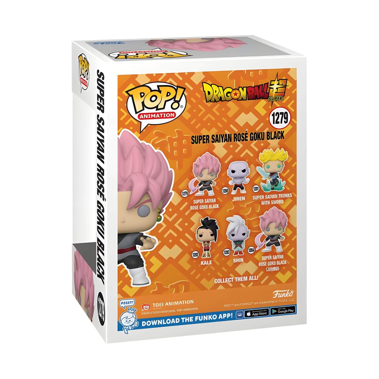 Funko Pop! Dragon Ball Super Rose Goku Black with Scythe Vinyl Figure p4