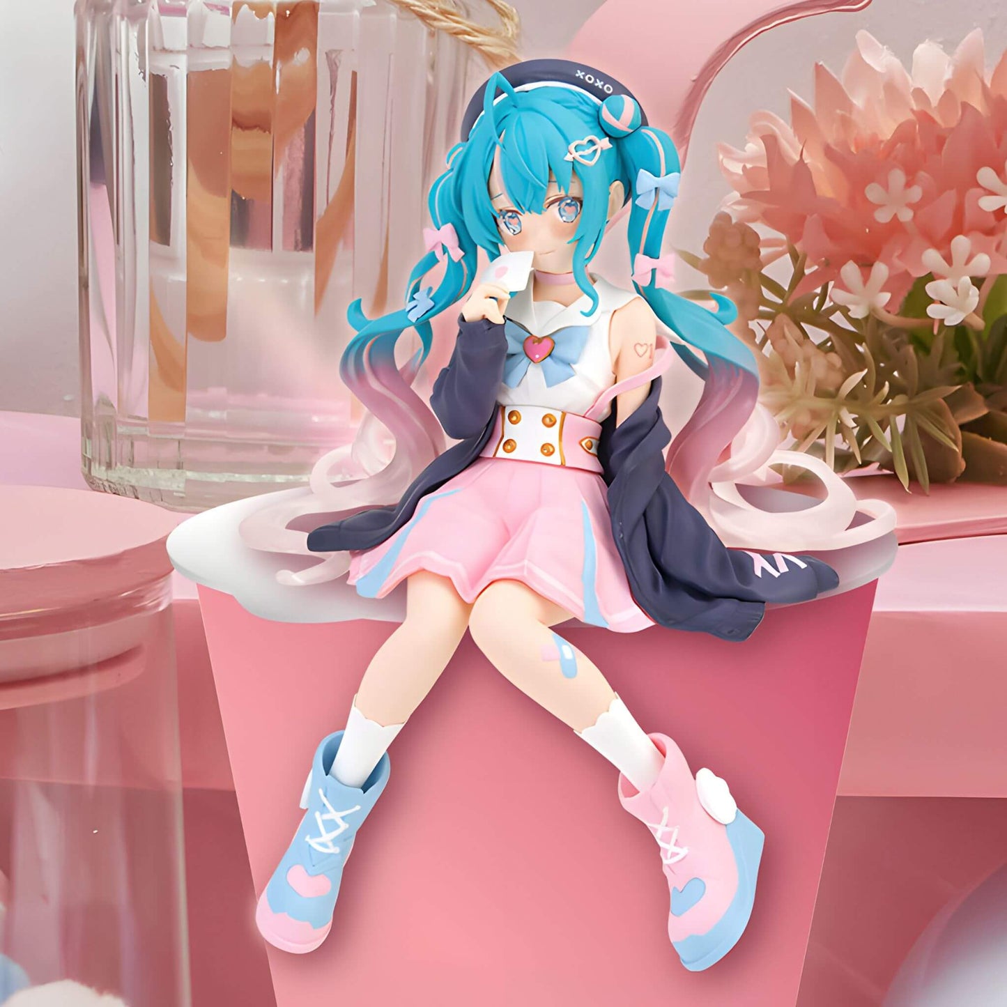 Furyu Hatsune Miku Love Sailor Noodle Stopper Figure p6