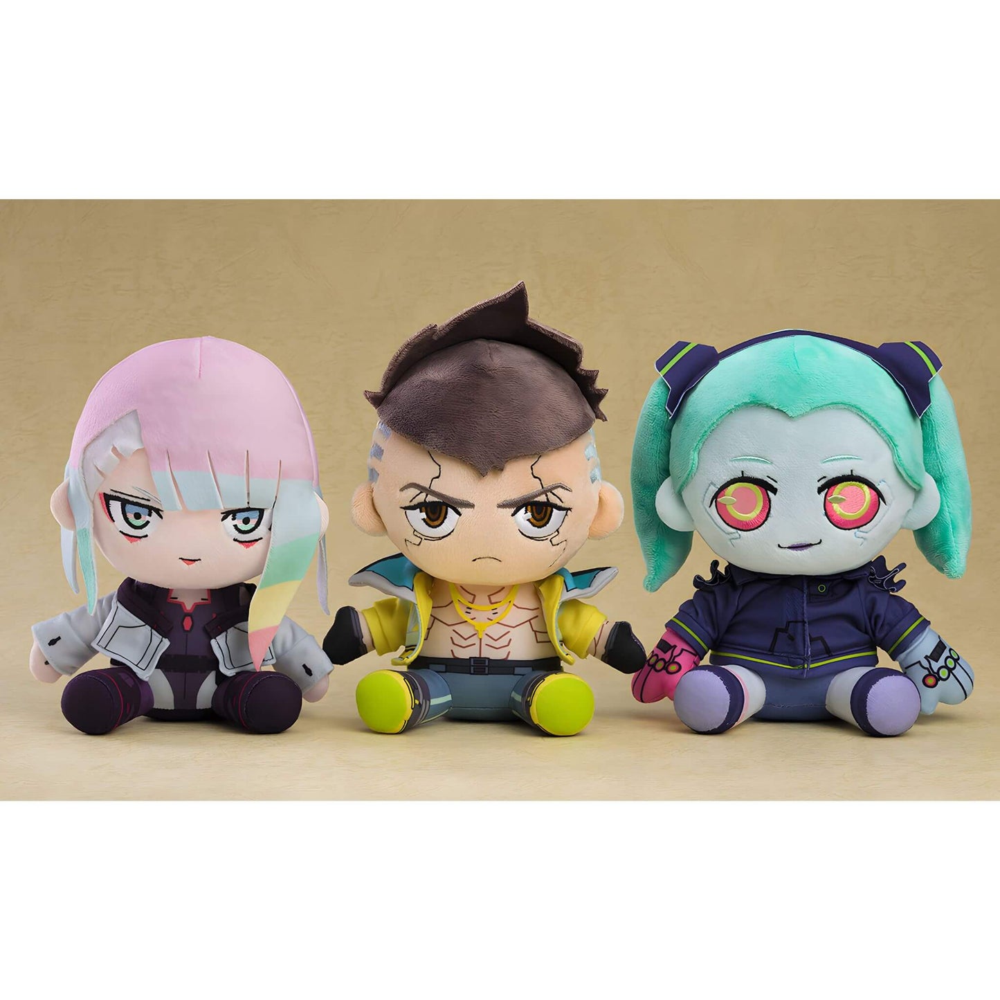 Good Smile Company Cyberpunk Edgerunners Plushie David Lucy Rebecca Set p2