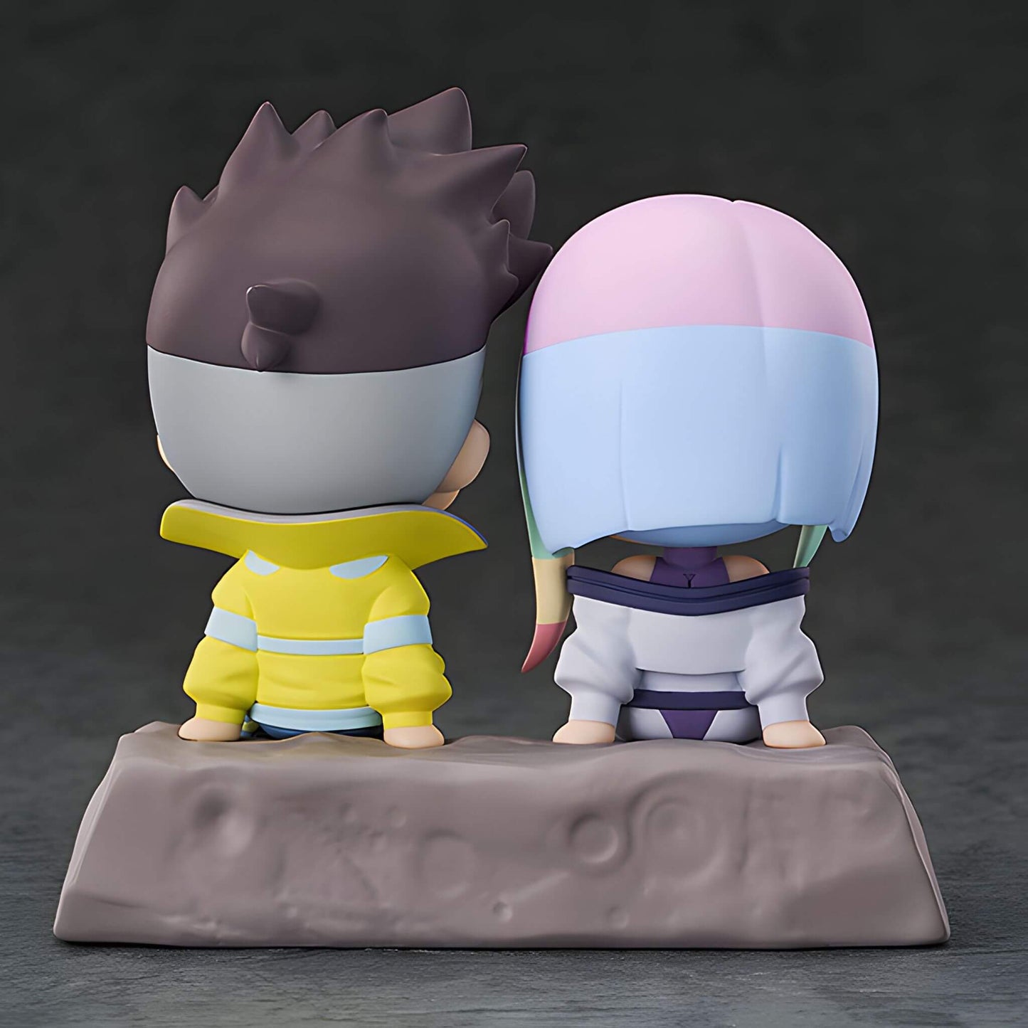 Cyberpunk: Edgerunners Qset+ Figura de David y Lucy (Hacia la Luna)