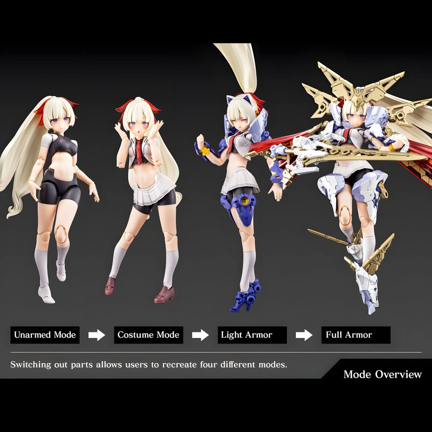 Kotobukiya Megami Device Buster Doll Paladin Plastic Model Kit