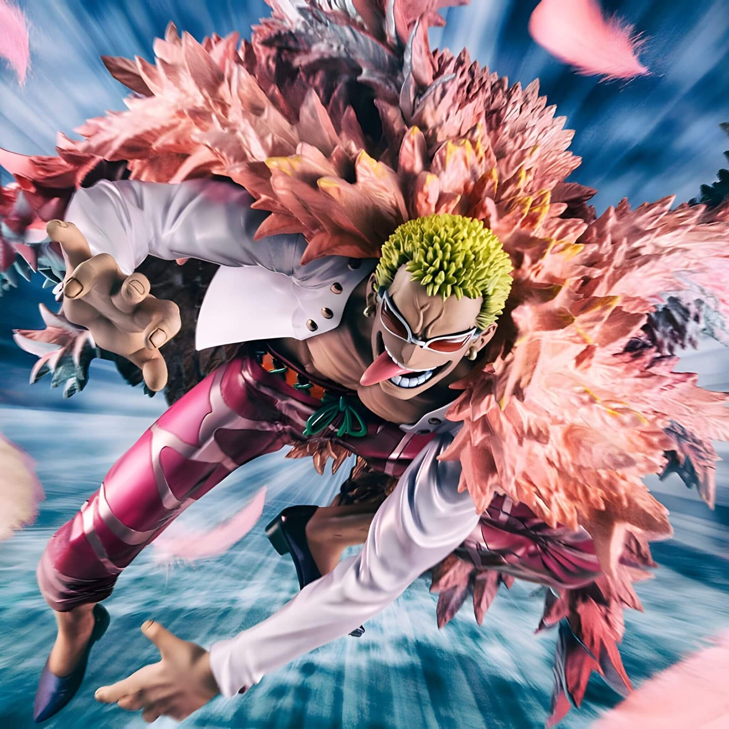 Megahouse One Piece Portrait of Pirates SA-Maximum Heavenly Demon Donquixote Doflamingo figure p11