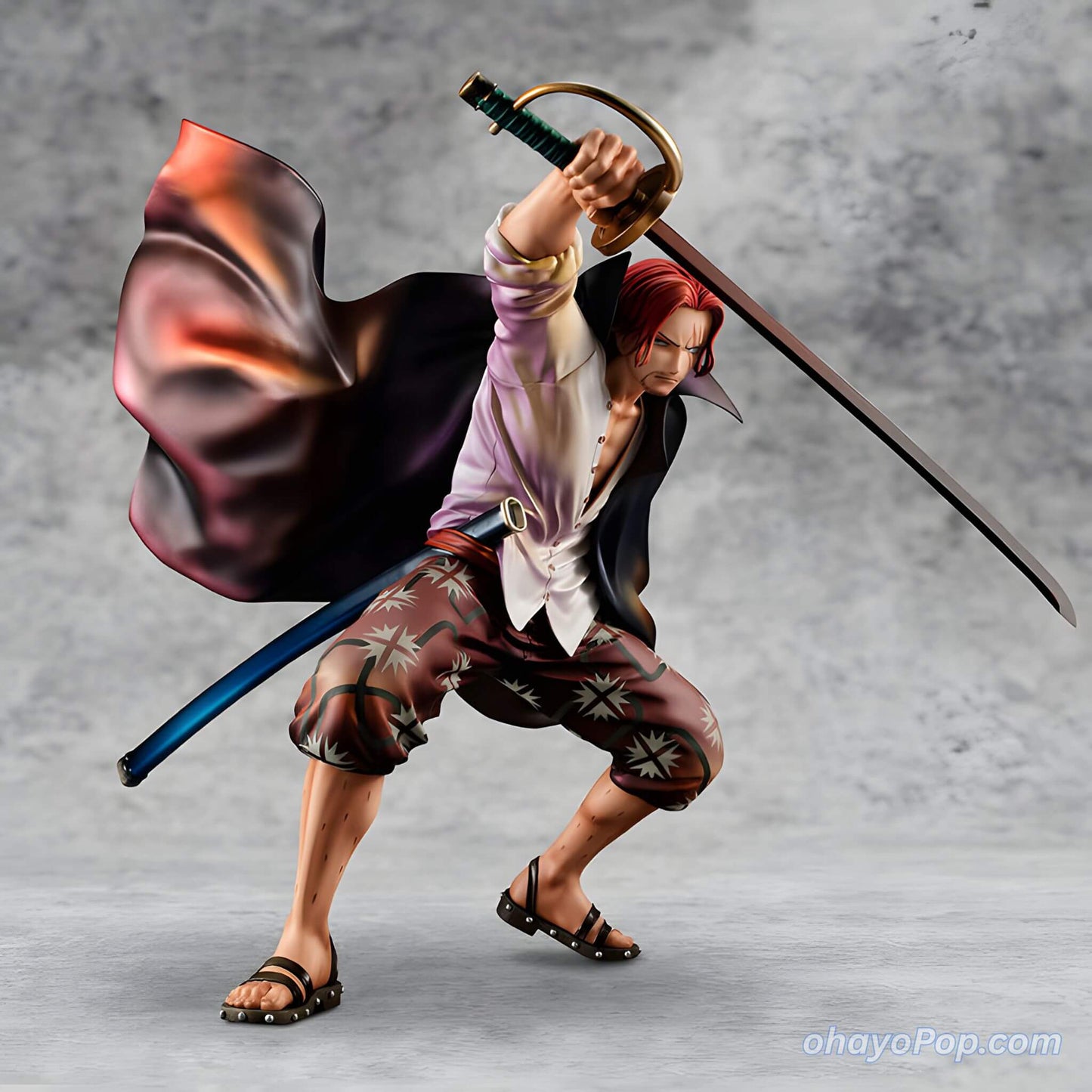 Megahouse Portrait of Pirates One Piece Red-haired Shanks (Playback Memories) Statue p10