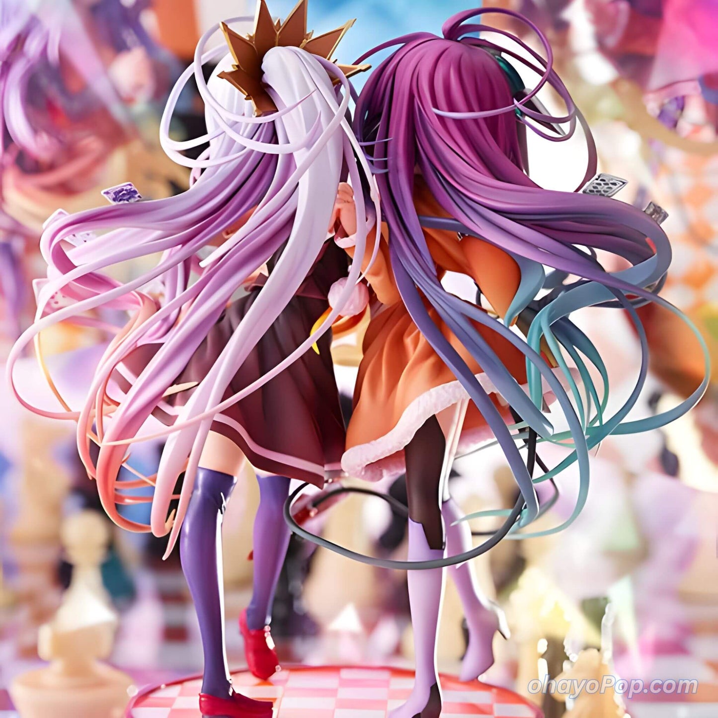 Phat No Game No Life Shiro & Schwi 1/7 Scale Figure p8