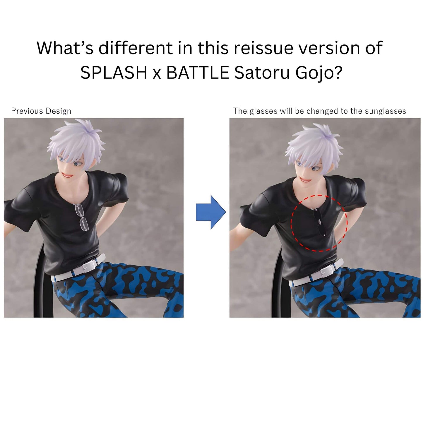SEGA Jujutsu Kaisen SPLASH x BATTLE Re Satoru Gojo Figure p6