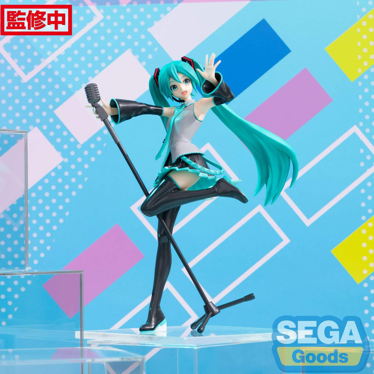【開封済み】セガ Project DIVA MEGA39 ルミナスタ 初音ミク(15周年記念Ver.)フィギュア