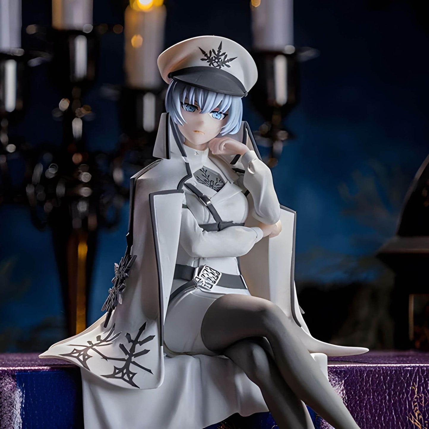 SEGA RWBY Ice Queendom Weiss Schnee Nightmare Side Premium Perching Figure p6