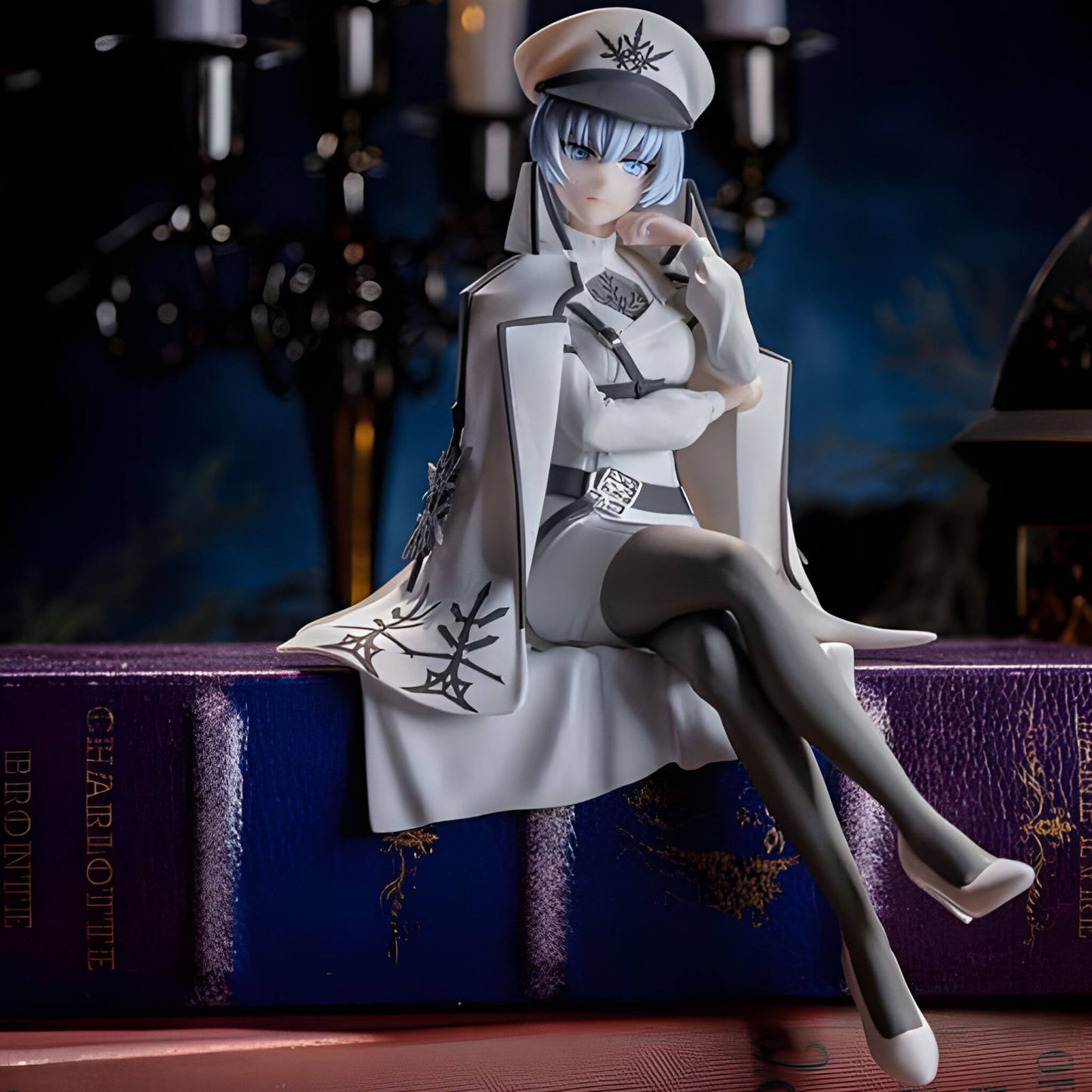 SEGA RWBY Ice Queendom Weiss Schnee (Nightmare Side) Premium Perching Figure p6