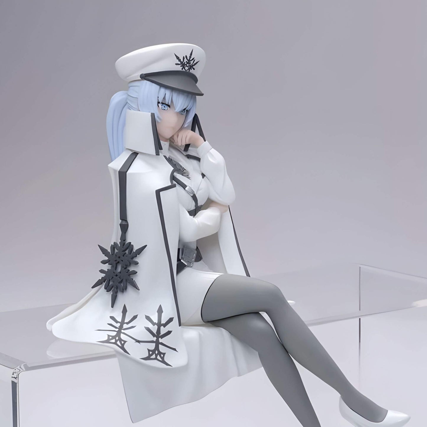 SEGA RWBY Ice Queendom Weiss Schnee (Nightmare Side) Premium Perching Figure p7
