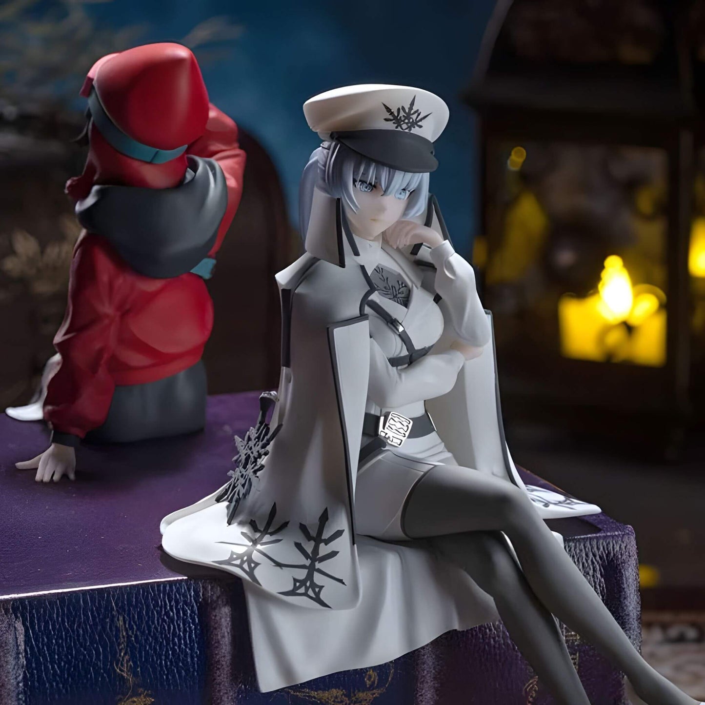 SEGA RWBY Ice Queendom Weiss Schnee (Nightmare Side) Premium Perching Figure p8