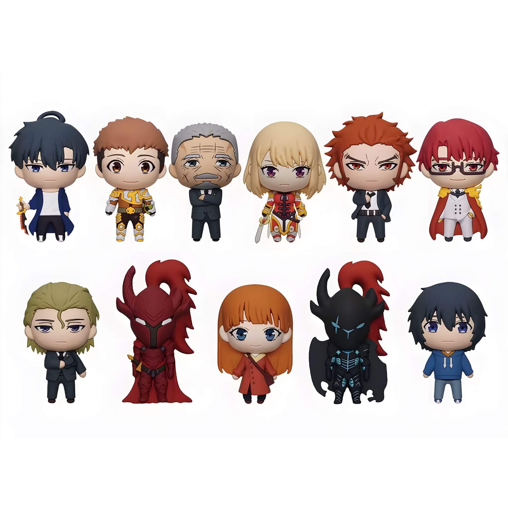 Solo Leveling Series 1 Figural Bag Clips Collection p1