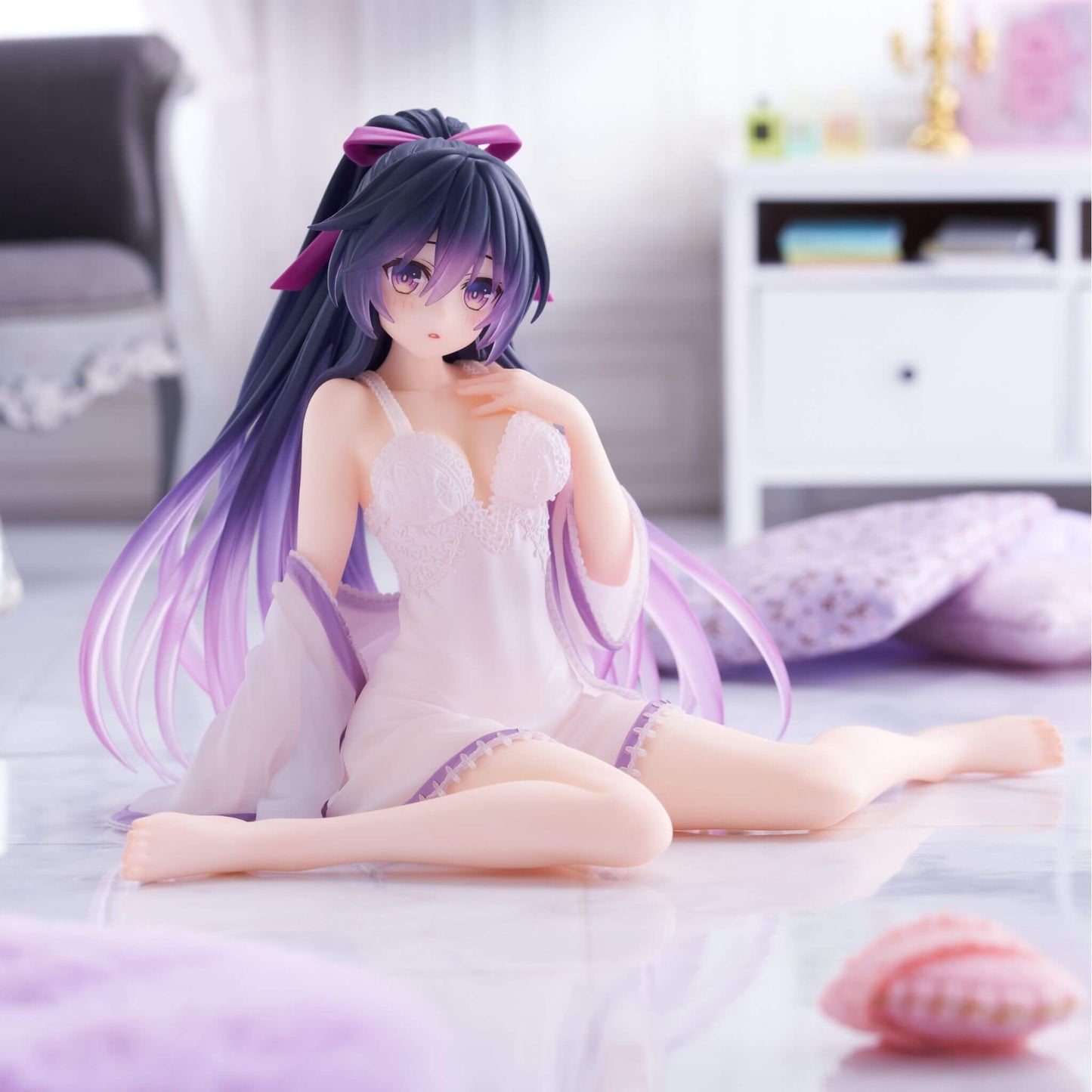 Taito Date A Live V Desktop Cute Tohka Yatogami (Nightwear) Figure p13