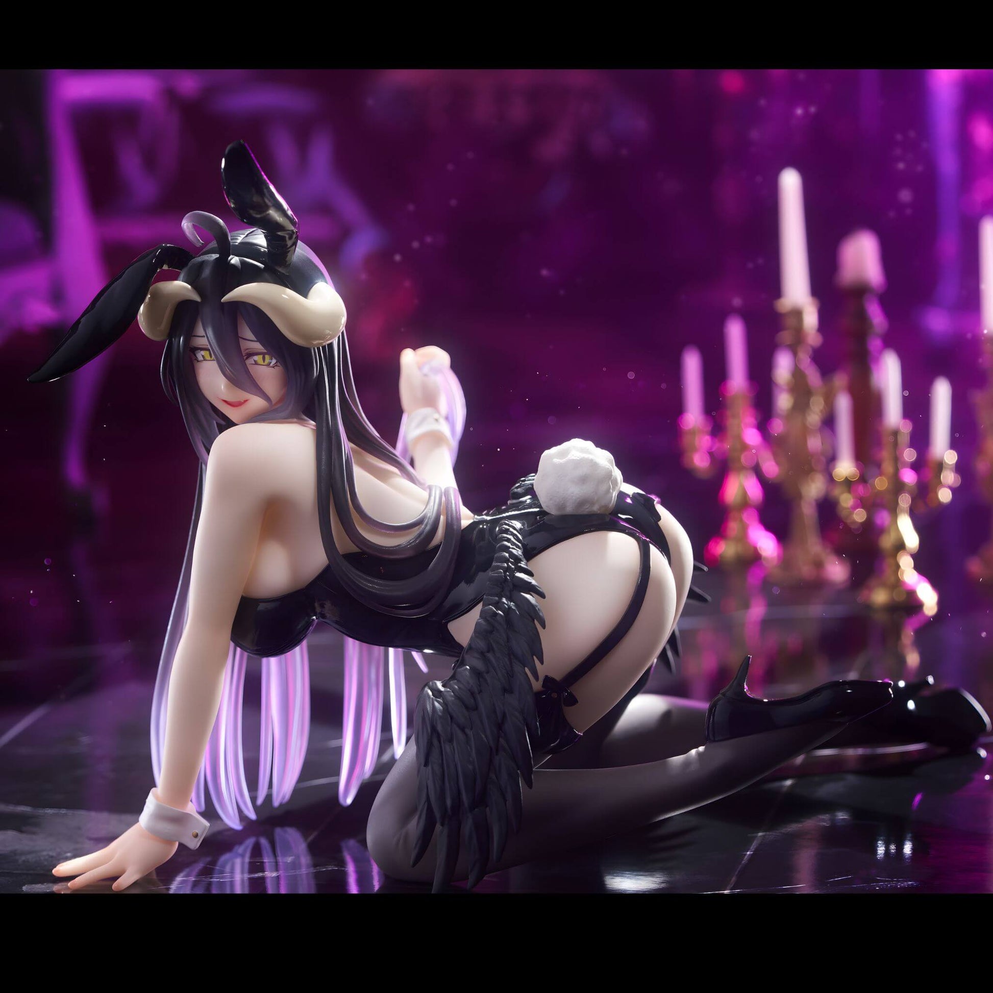 Taito Overlord Desktop Cute Albedo (Bunny ver) Figure p13