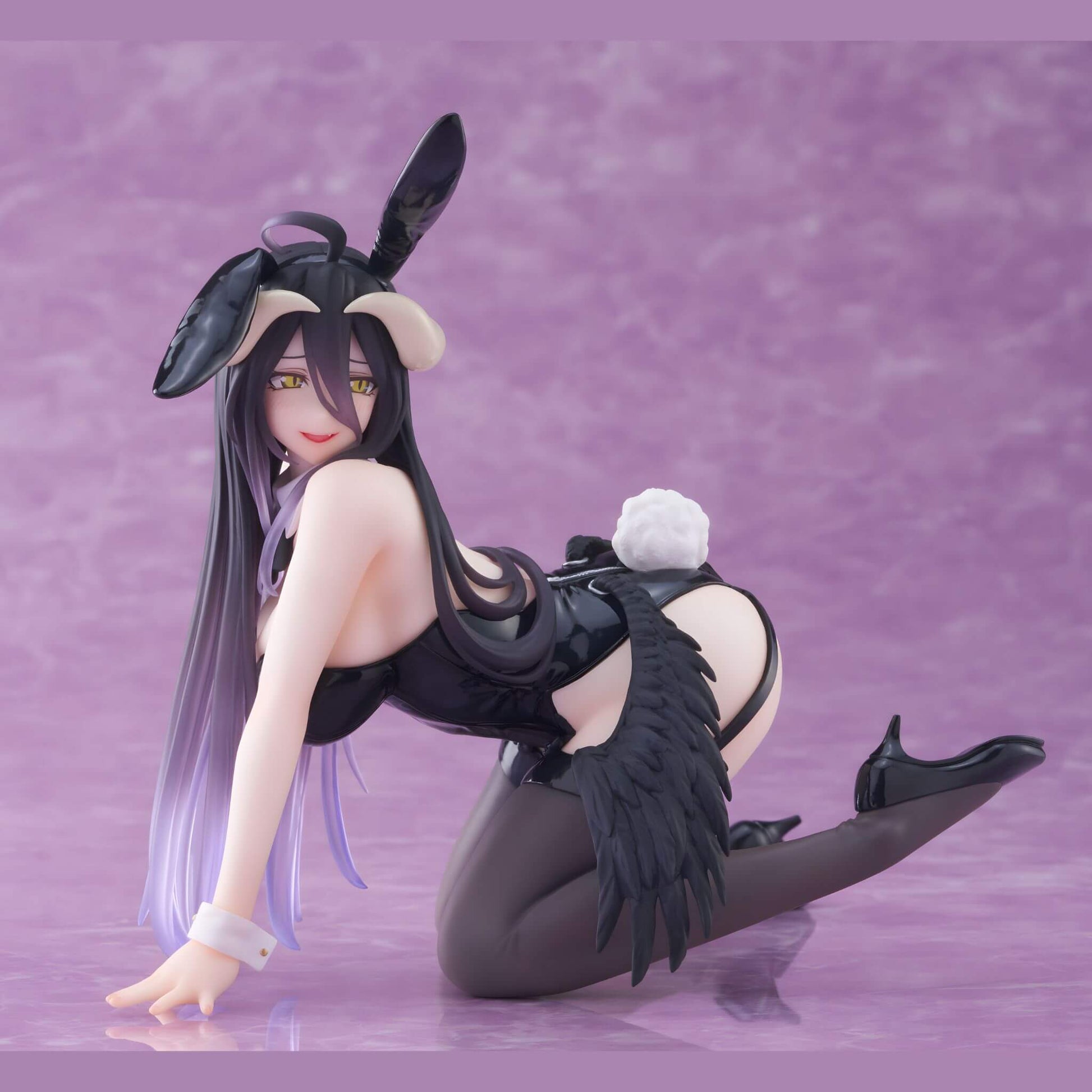 Taito Overlord Desktop Cute Albedo (Bunny ver) Figure p4