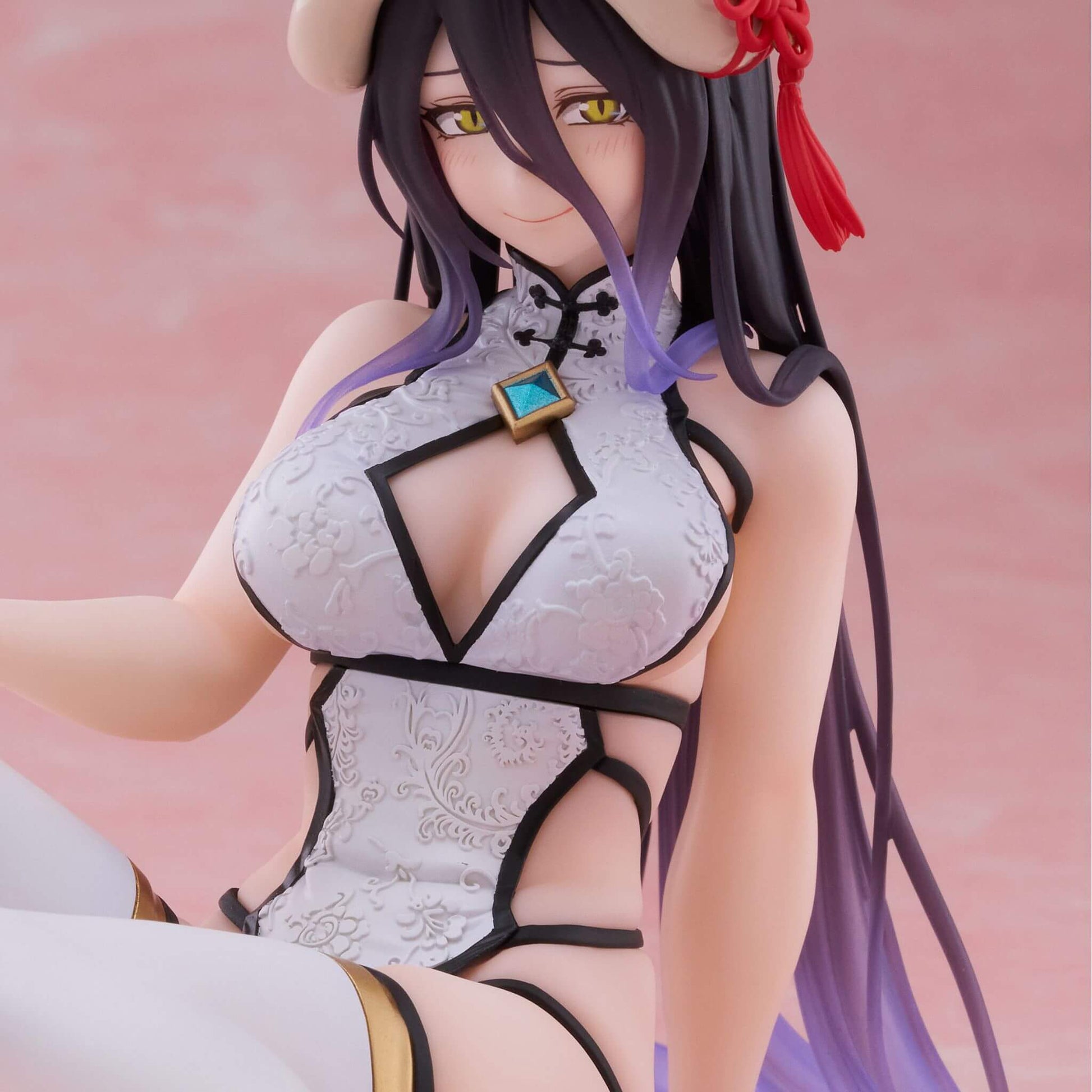 Taito Overlord Desktop Cute Albedo (Chinese Dress Ver.) Figure p2