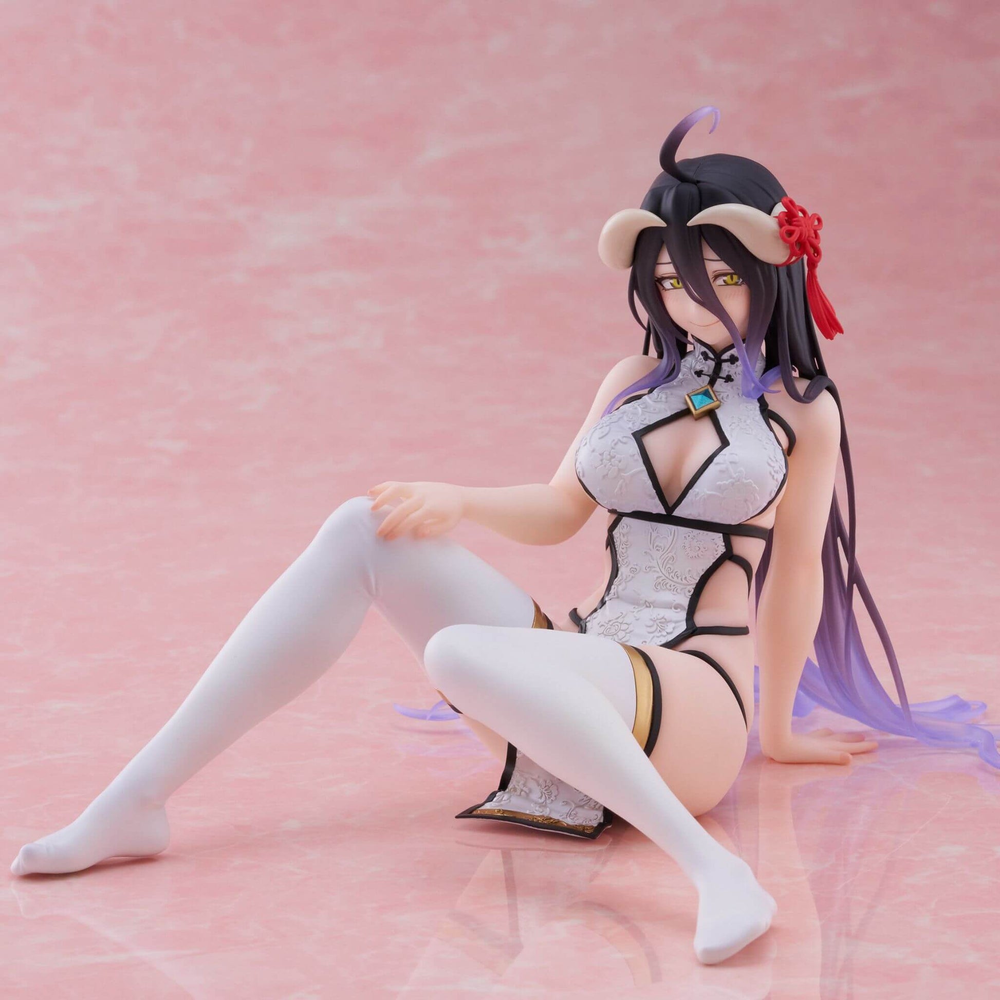 Taito Overlord Desktop Cute Albedo (Chinese Dress Ver.) Figure p3