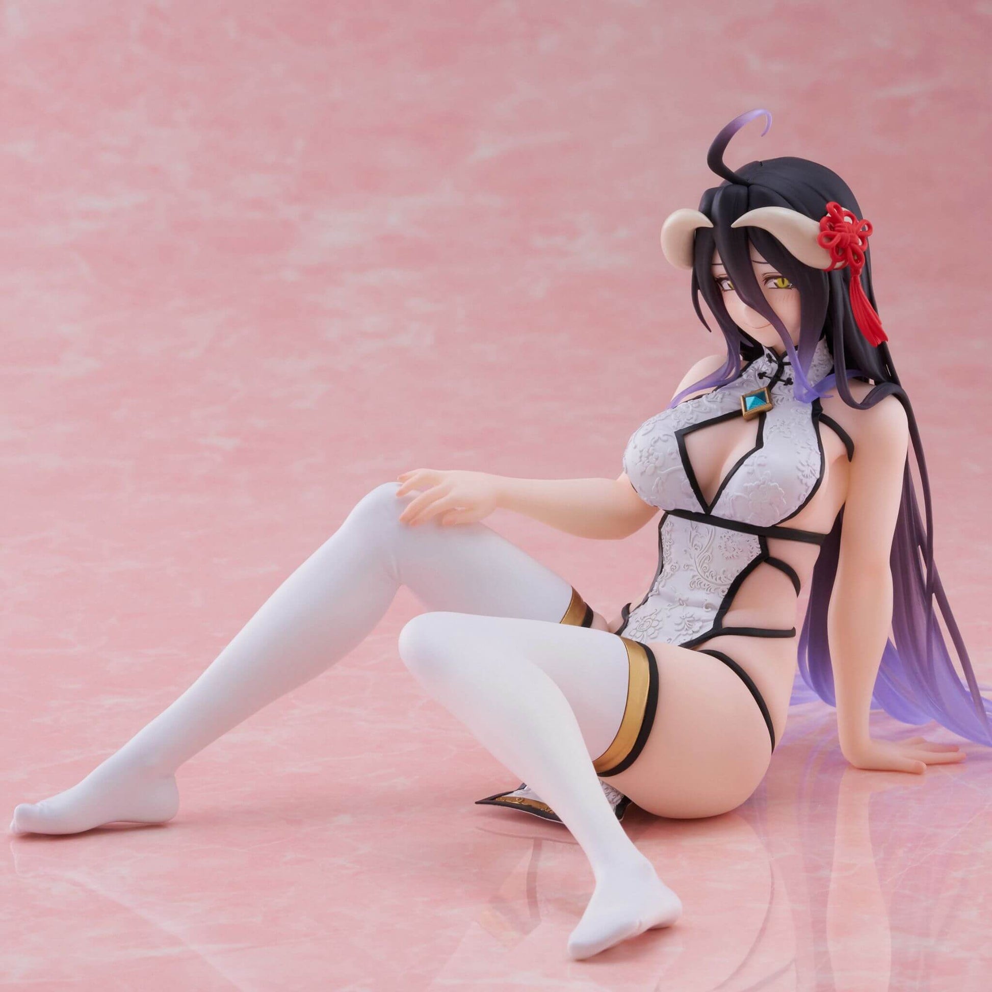 Taito Overlord Desktop Cute Albedo (Chinese Dress Ver.) Figure p4