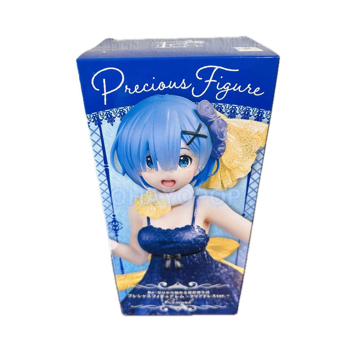 Taito ReZero Precious Rem Clear Dress Figure Box p1