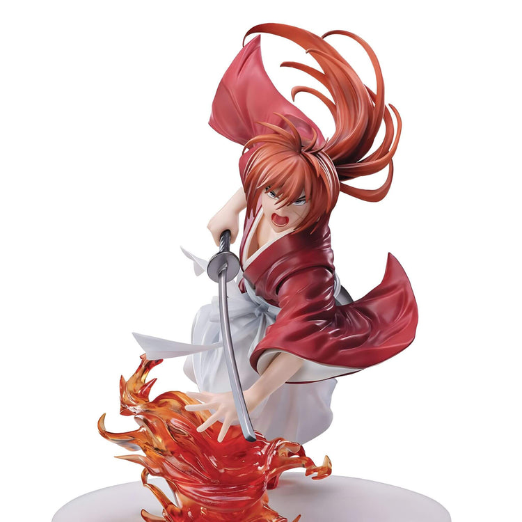 Rurouni Kenshin statues and action figures
