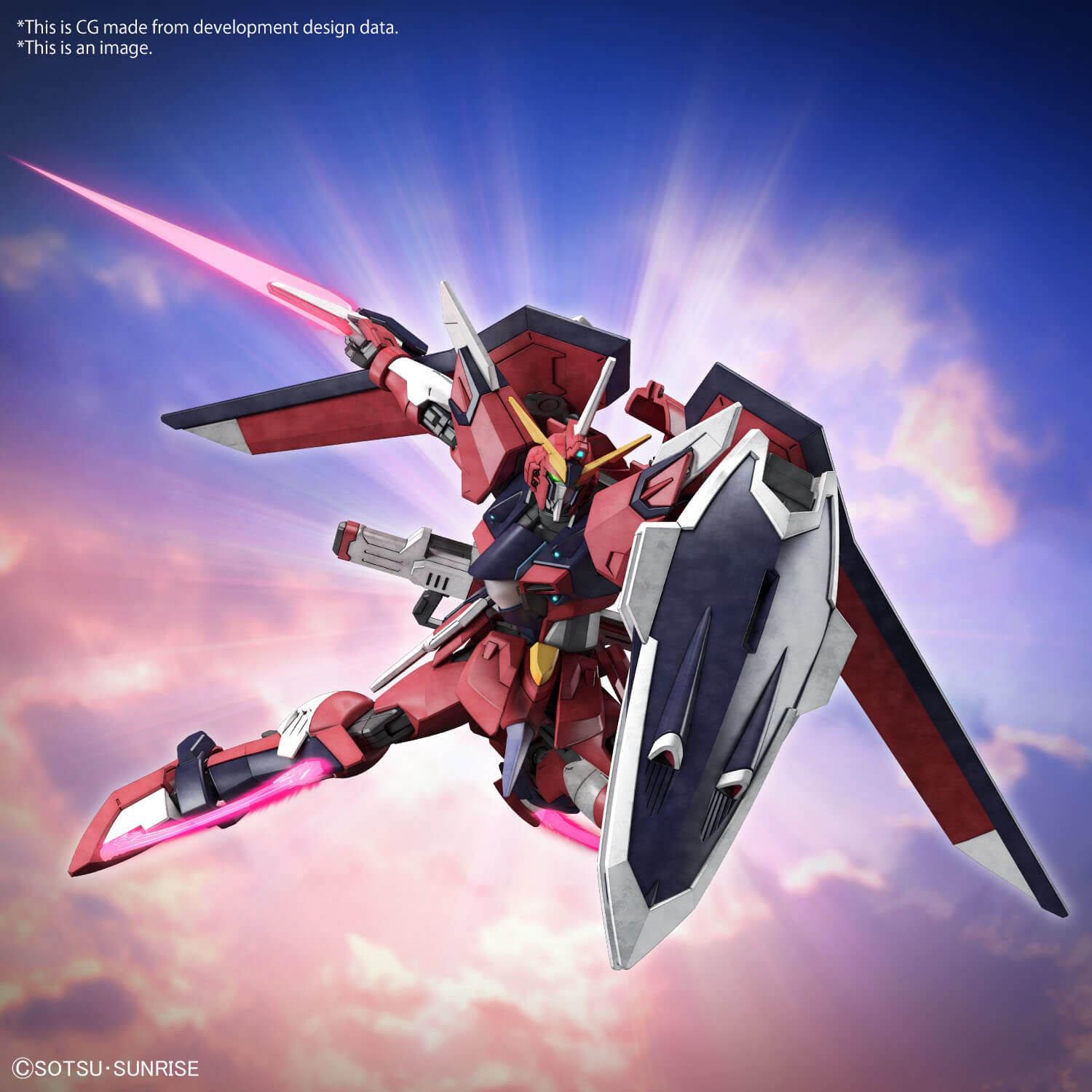 Bandai Gundam Seed Freedom Imortal Justice Gundam HG Model Kit p5