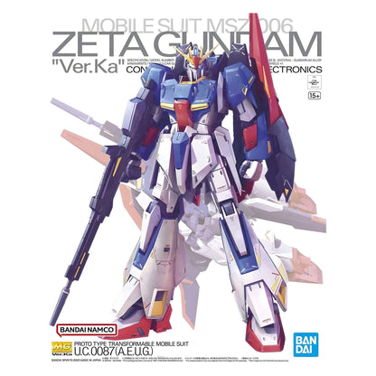 Bandai Hobby Mobile Suit Zeta Gundam Zeta Gundam (Ver. Ka) MG Model Kit p2