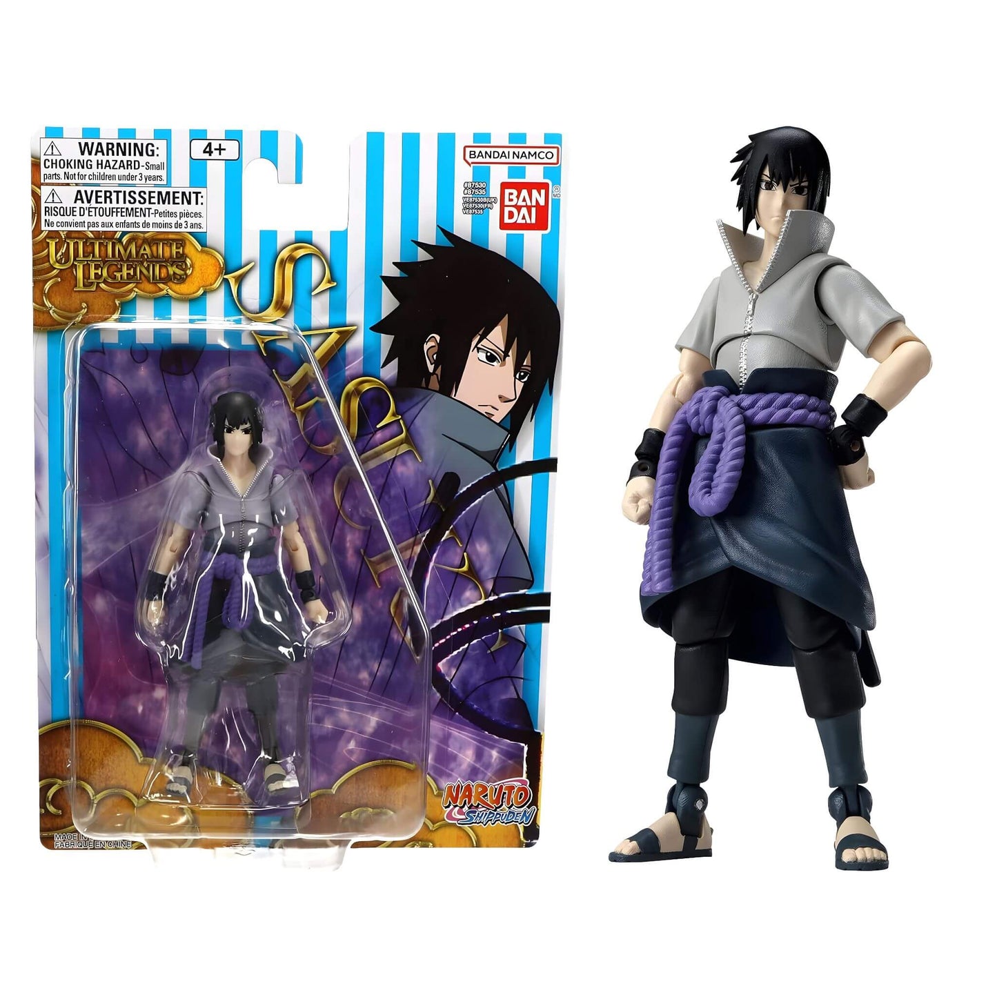 Bandai Namco Ultimate Legends Naruto Sasuke Action Figures p1