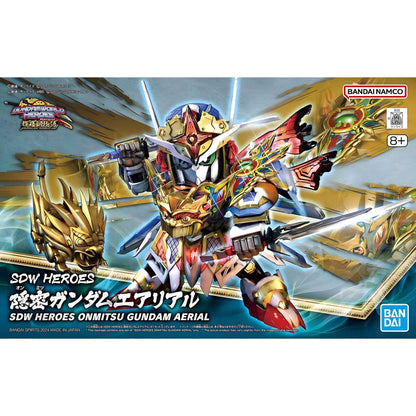 Bandai SDW Heroes Onmitsu Gundam Aerial Model Kit p2