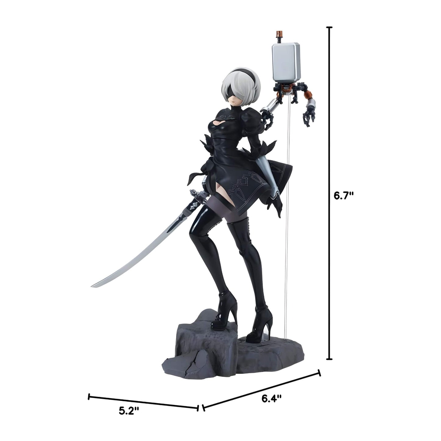 Bandai Spirits Nier Automata Ver1.1a Ichibansho 2B Figure p6