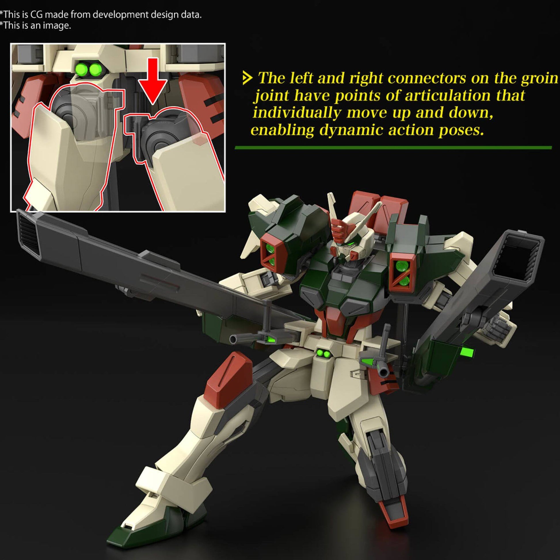 Bandai Gundam Seed Freedom Lightning Buster Gundam HGCE Model Kit p11