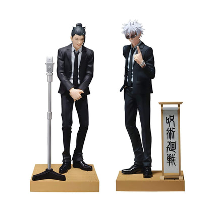 Banpresto Jujutsu Kaisen Diorama Satoru Gojo & Suguru Geto (Suit Ver.) Figure Bundle