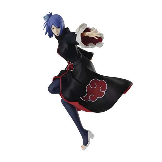 Banpresto Naruto Shippuden Vibration Stars Konan Figure p1