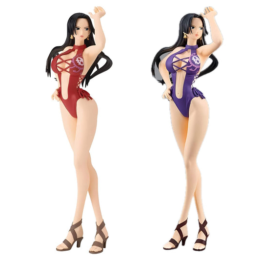 Banpresto One Piece Grandline Girls on Vacation Boa Hancock Figure ver A and B Figures