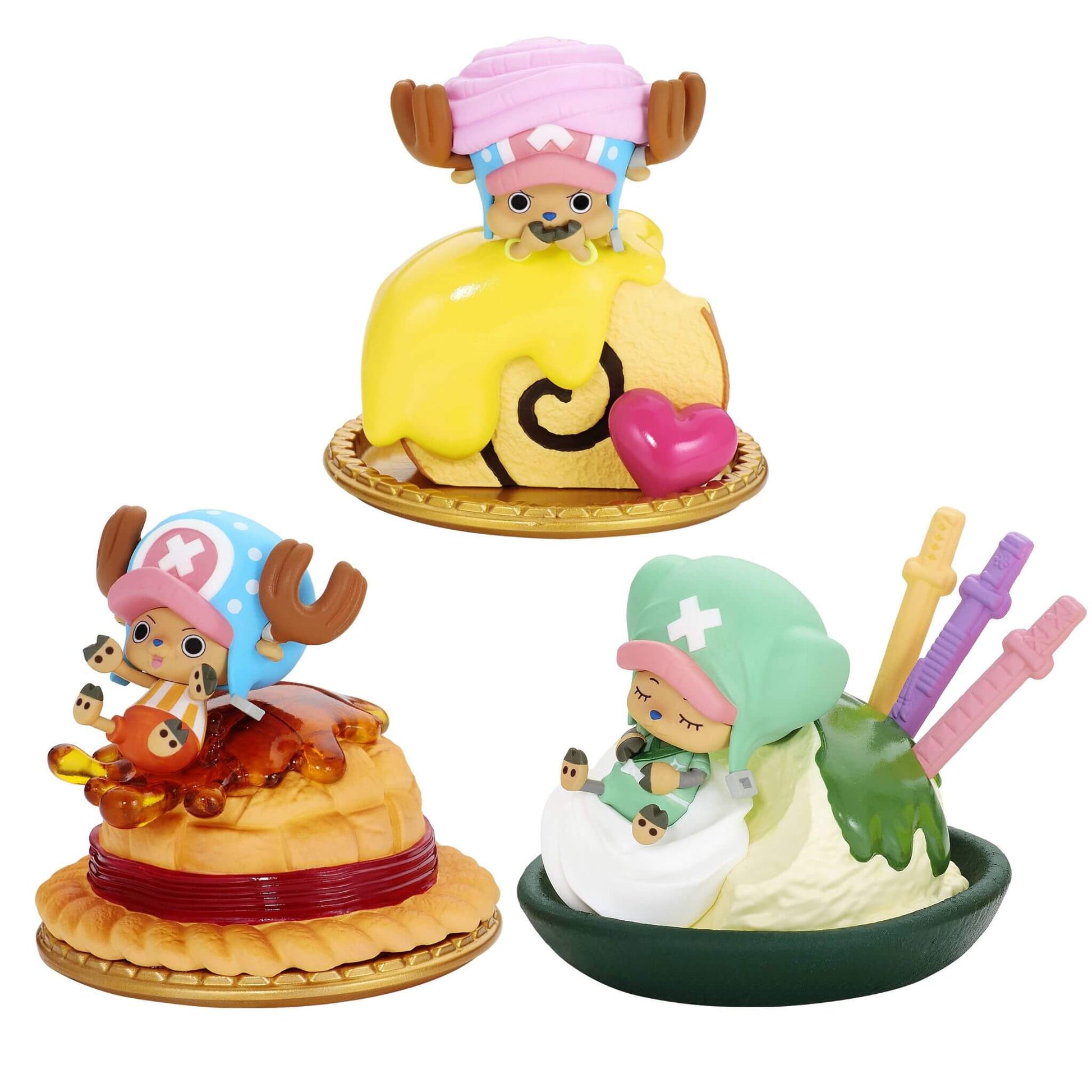 Banpresto One Piece Paldolce Collection vol 1 Tony Tony Chopper Figures Set