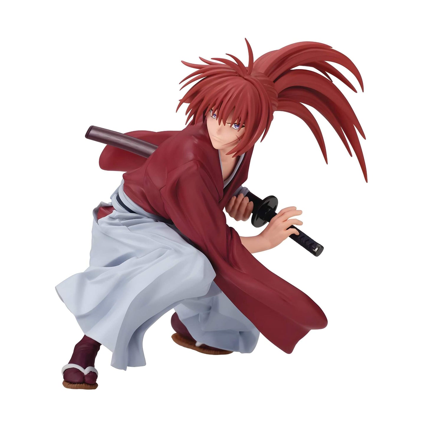 Banpresto Rurouni Kenshin Vibration Stars Kenshin Himura Figura, 4.7" de alto