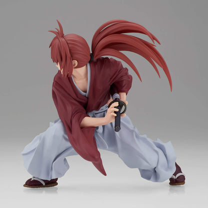 Banpresto Rurouni Kenshin Vibration Stars Kenshin Himura Figura, 4.7" de alto