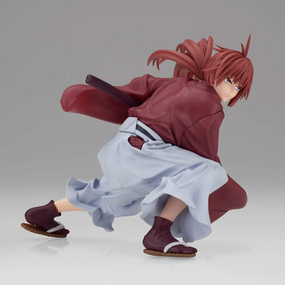 Banpresto Rurouni Kenshin Vibration Stars Kenshin Himura Figura, 4.7" de alto