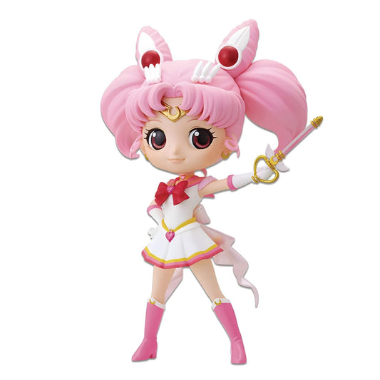 Banpresto Sailor Moon Eternal Q Posket Super Sailor Chibi Moon (Kaleidoscope) Figure p1